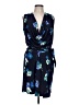Leota Floral Blue Cocktail Dress Size L - photo 1