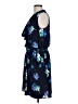 Leota Floral Blue Cocktail Dress Size L - photo 5