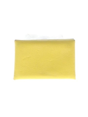 Hermès Leather Calvi Card Holder (view 1)