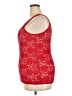 Solange Red Sleeveless Top Size 18 - photo 5