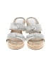 Alexandre Birman Silver Wedges Size EU 38 1/2 - photo 2