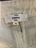 Entro 100% Cotton Solid Ivory Denim Skirt Size S - photo 3