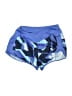 Nike 100% Polyester Graphic Blue Athletic Shorts Size S - photo 1
