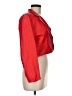 Vera Pelle Solid Red Blazer Size M (estimated) - photo 4
