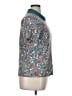 MICHAEL Michael Kors Paisley Teal Short Sleeve Blouse Size XL - photo 4