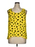 Unbranded 100% Polyester Yellow Tank Top Size XL - photo 1