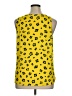 Unbranded 100% Polyester Yellow Tank Top Size XL - photo 2