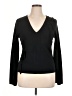 Rebecca Taylor Black Long Sleeve Top Size XL - photo 1