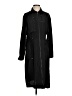 BCBGMAXAZRIA 100% Polyester Black Trenchcoat Size XXS - photo 1