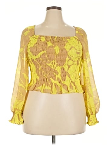 Future Collective Long Sleeve Blouse (view 1)