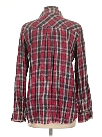 SNEAK PEEK Long Sleeve Button-Down Shirt (view 2)