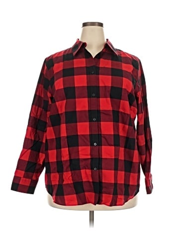 Chaps Long Sleeve Button-Down Shirt (view 1)