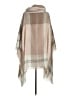 Coco + Carmen 100% Polyester Tan Poncho One size - photo 2