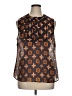 CAbi Brown Sleeveless Blouse Size XL - photo 1