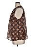 CAbi Brown Sleeveless Blouse Size XL - photo 5