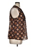 CAbi Brown Sleeveless Blouse Size XL - photo 4