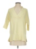 Chico's 100% Cotton Yellow Pullover Sweater Size XS - photo 1