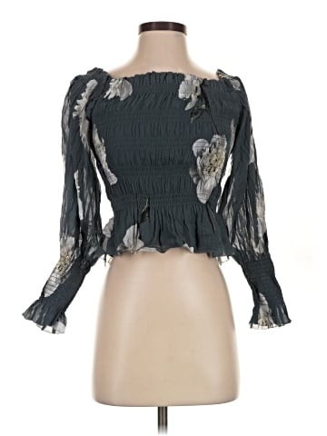 ALLSAINTS 3/4 Sleeve Blouse (view 1)