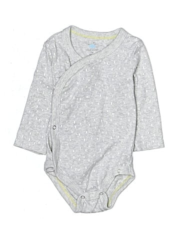 Cloud Island Long Sleeve Onesie (view 1)