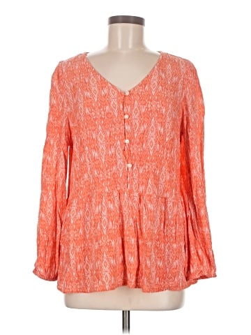 Style&Co Long Sleeve Blouse (view 1)