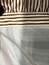 Unbranded Stripes Silver Long Sleeve Blouse Size L - photo 7