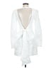 Lulus 100% Polyester White Cocktail Dress Size S - photo 2