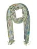 Unbranded Paisley Green Blue Scarf One size - photo 1