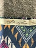 Liberty Love 100% Polyester Chevron-herringbone Blue Jumpsuit Size L - photo 4