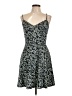 Nine Britton Paisley Green Cocktail Dress Size L - photo 1