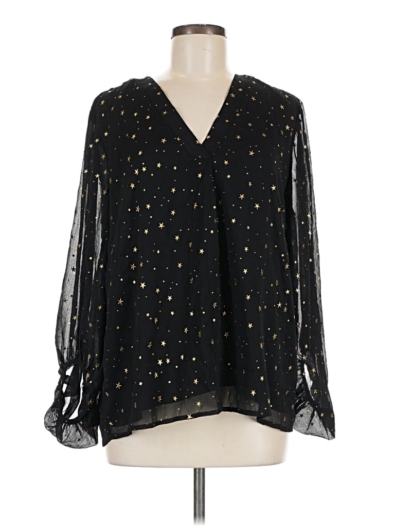 Pre-owned Vici Long Sleeve T-shirt In Black