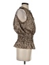 Current Air 100% Polyester Brown Sleeveless Blouse Size S - photo 4