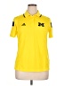 Adidas 100% Polyester Yellow Short Sleeve Polo Size XL - photo 1