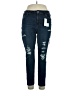 Old Navy Graphic Blue Jeans Size 16 - photo 1