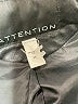 Attention 100% Polyurethane Black Jacket Size S - photo 6