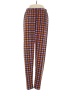 Sweetees Plaid Orange Casual Pants Size S (estimated) - photo 1