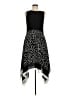 Joseph Ribkoff 100% Polyester Graphic Black Cocktail Dress Size 8 - photo 1