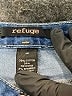 Refuge Solid Blue Jeans Size 10 - photo 4