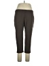Purejill Solid Gray Ivory Active Pants Size L - photo 1