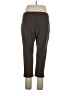 Purejill Solid Gray Ivory Active Pants Size L - photo 2