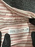 Zara Stripes Pink Long Sleeve Button-Down Shirt Size 11 - photo 3