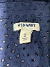 Old Navy 100% Cotton Polka Dots Blue Long Sleeve Button-Down Shirt Size XL - photo 7