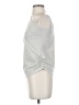Trina Turk Silver Short Sleeve Top Size XS - photo 5