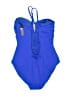 TA3 Solid Blue One Piece Swimsuit Size XL - photo 2