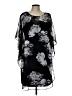 Connected Apparel 100% Polyester Black Cocktail Dress Size 12 - photo 1