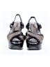 Max Studio Gold Gray Wedges Size 8 1/2 - photo 2