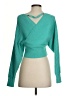 Peachpuff Teal Cardigan Size S - photo 2
