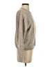 H&M Solid Gray Pullover Sweater Size S - photo 4