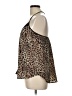 Toska 100% Polyester Brown Sleeveless Top Size L - photo 5