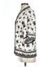 Max Studio Paisley Ivory Short Sleeve Blouse Size L - photo 5
