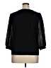 CeCe Black 3/4 Sleeve T-Shirt Size XL - photo 2
